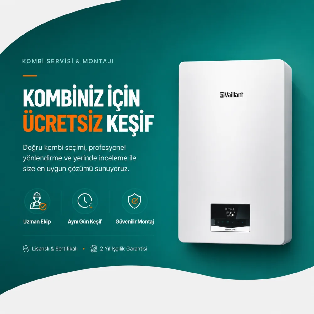 Kombi Servisi & Montajı — Ücretsiz Keşif